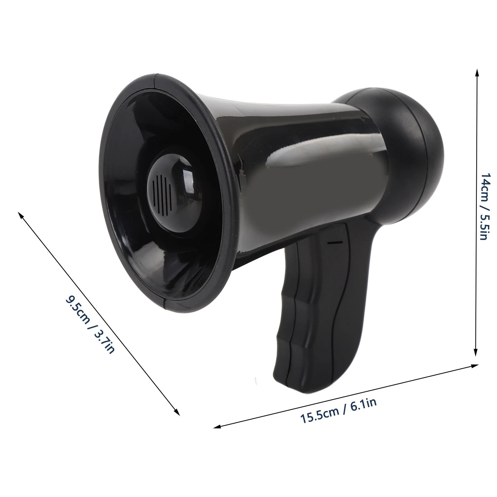 Kids Megaphone Simulation Role Play Character Microphone Plastic Game Props Trumpet Loudspeaker Prank Toy