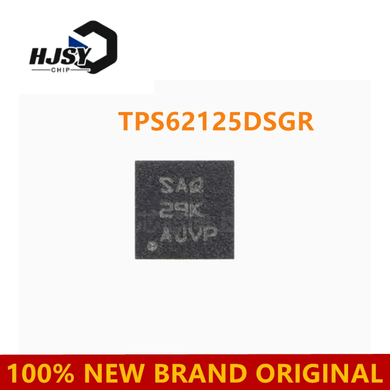 10PCS/LOT 100% NEW ORIGINAL TPS62125DSGR Silkscreen SAQ switching Regulator IC chip WFDFN-8 pin package Buck Switching regulator