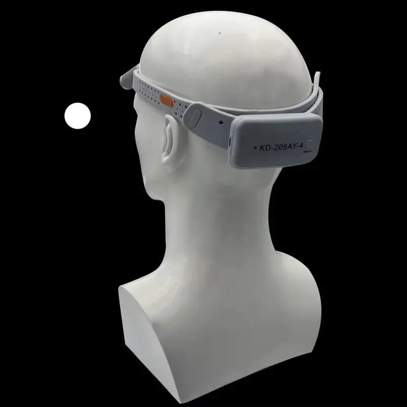 5W LED Portable Surgery Light Ultra-Bright Display High-Performance Soft Silicone Headband Ultra-Light Medical Lighting for Surg