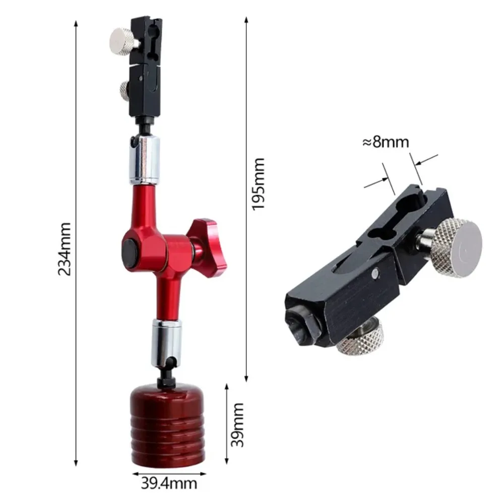 Mini universal magnetic watch holder, strong magnetic lever, decimal watch holder, mechanical watch holder.