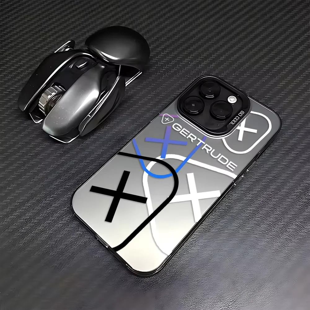 حافظة هاتف جميلة لهاتف G-Gertrudes iPhone 17 AIR 16E 15 14 13 12 11 mini Pro Max X XR XSMAX 8 7 Plus غطاء خلفي غير لامع مضاد للسقوط