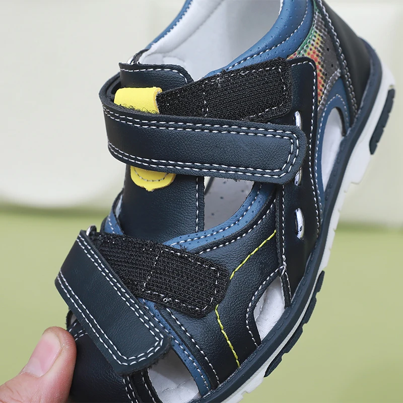 Children Summer Boys Shoes Beach Shoes Front And Rear Bags Non-Slip Baby Sandals Children Shoes