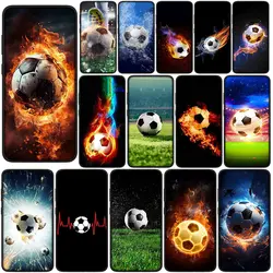 Sports Soccer Football Soft Phone Cover for Xiaomi Redmi Note 13 13C A3 A3X Mi POCO F6 F5 Pro C65 C55 C50 C51 Silicone Case