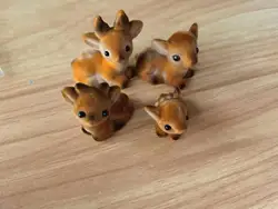 flocking figure model Japanese deer