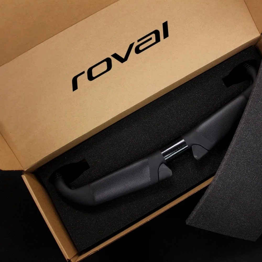 Roval Rapide FOR SL6 SL7 SL8 Frame T1000 Carbon Fiber Road Handlebar 31.8MM 380MM/400/420/440MM DI2 EPS Flare 2° Cockpit