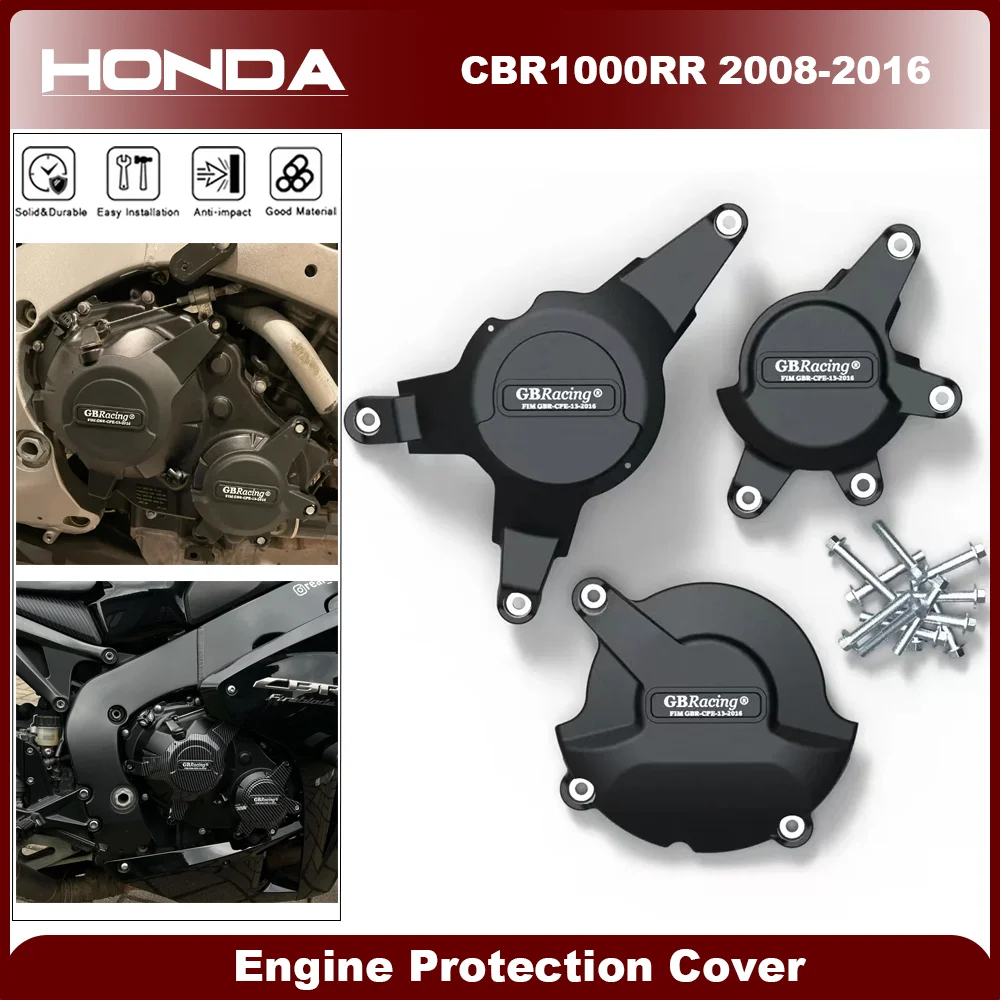 

For HONDA CBR1000RR FIREBLADE SP 2008-2016 GB Racing Motorcycle Engine Protect Cover CBR 1000 RR Body Frames Clutch Protection