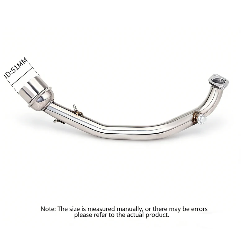 Best Quality Motorbike Contact Pipe Scooter Motorcycle Exhaust Muffler Contact Pipe 152qmi 157qmj GY6 ENGINE GY6 125 150cc