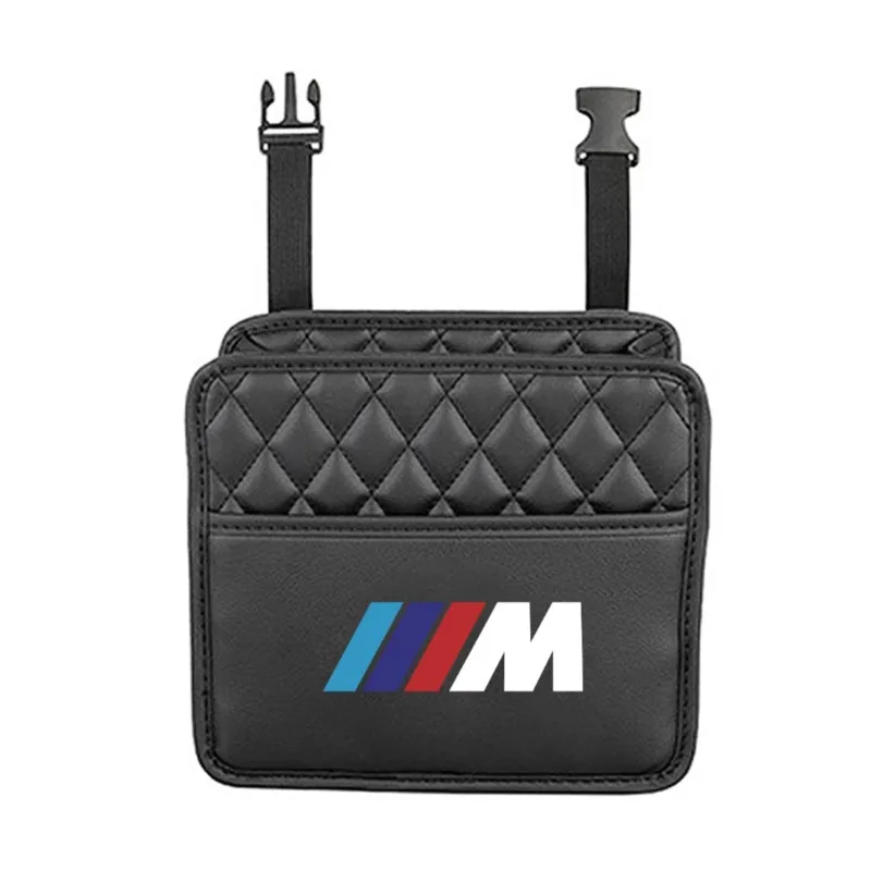 Sac de rangement en cuir de luxe pour siège arrière de voiture, accessoires automobiles pour BMW M Performance M3 M5 M6 F01 F20 F10 F13