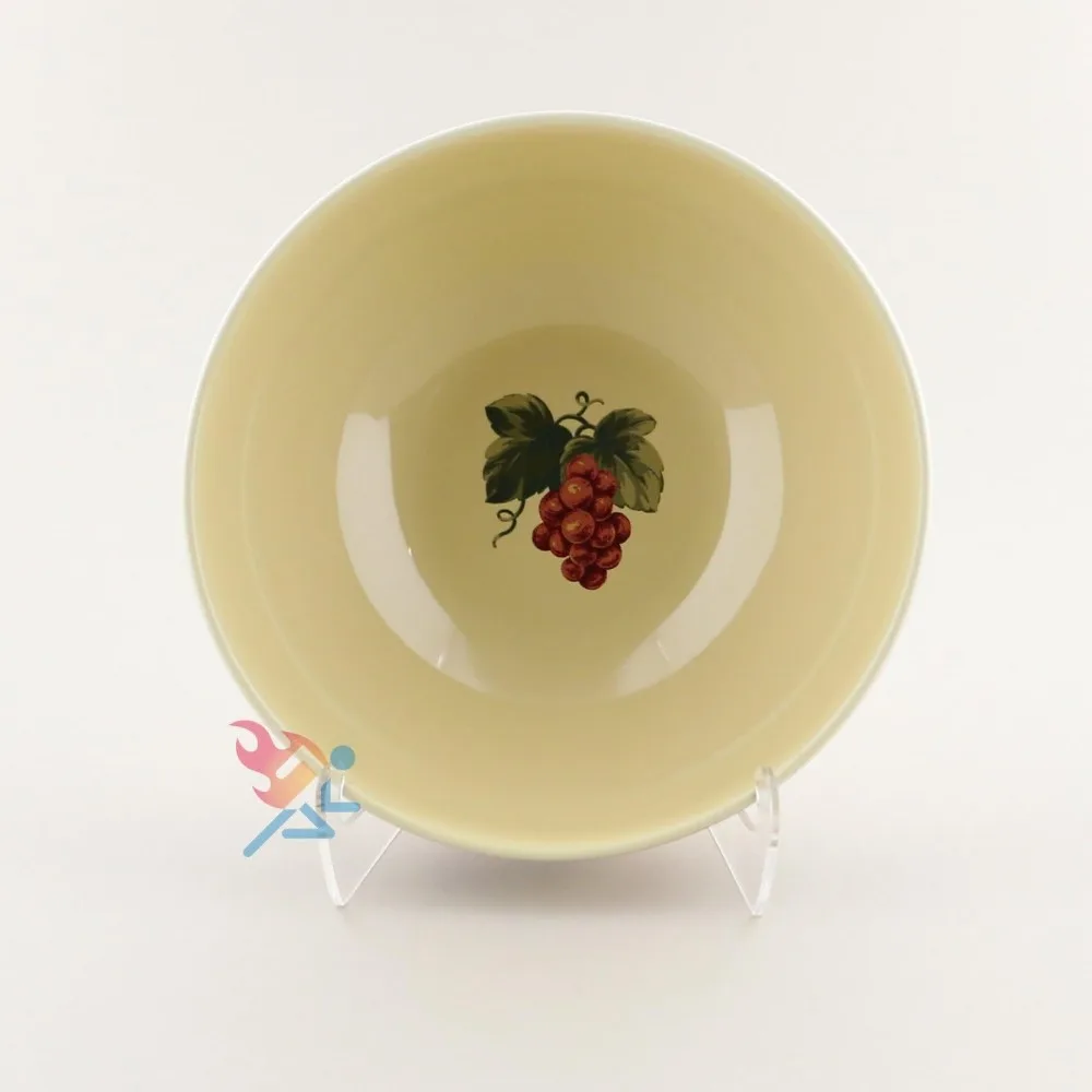 Soporte de exhibición de caballete de acrílico transparente de 4,5" para platos y cuencos de 5" - 8", cantidad: 1