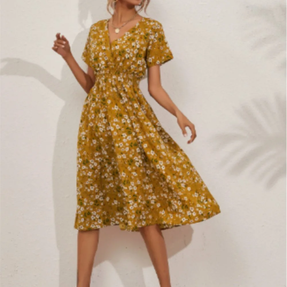 

Summer Sexy Spaghetti Strap Floral Print Maxi Dress For Women Casual Elegant Chest Wrap Long Woman Beach Dress Holiday