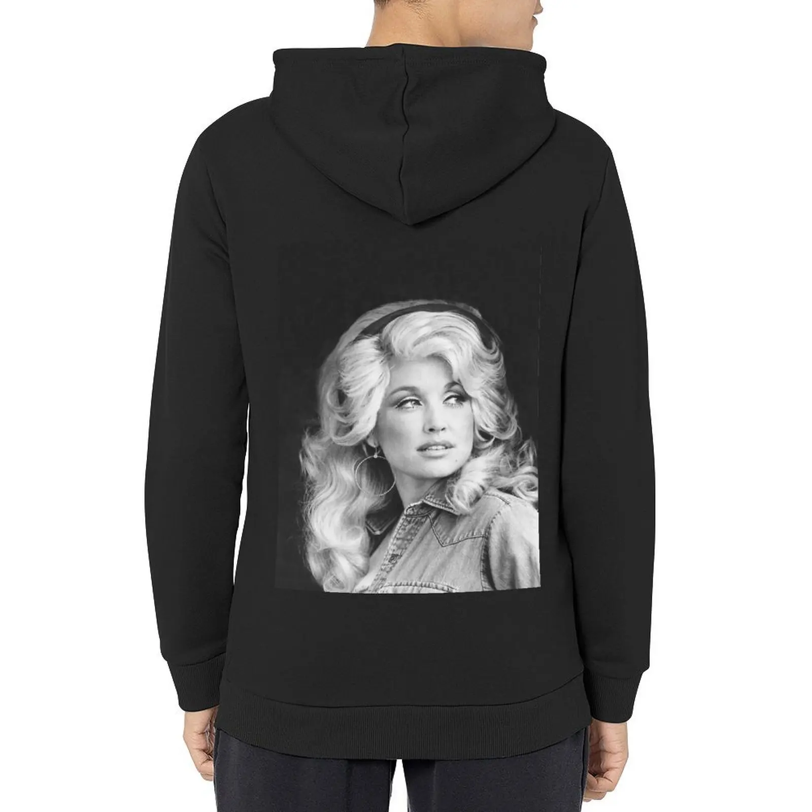

Dolly Parton Photo Hoodie fashion men male clothes men's winter sweater mens clothes graphic hoodie