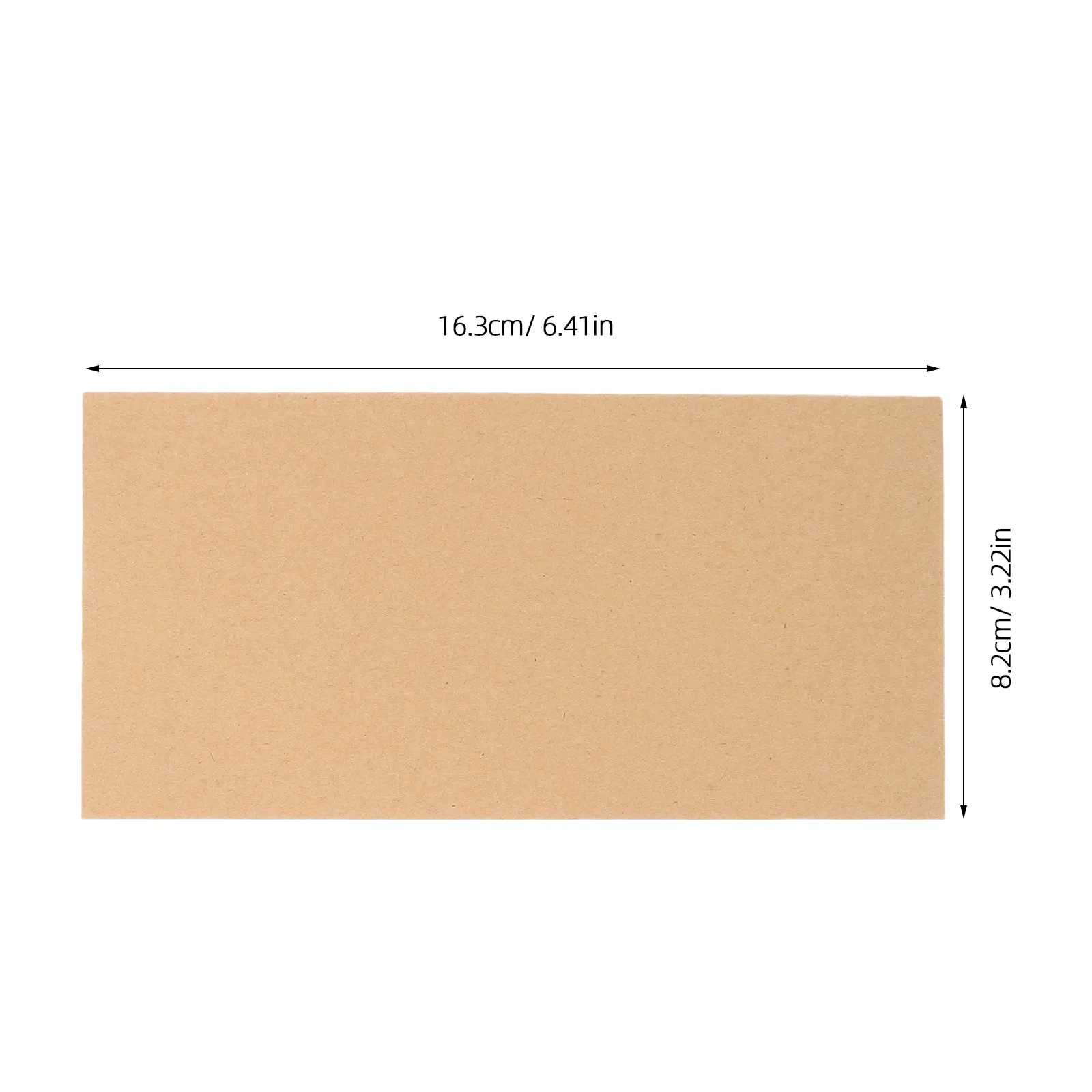 60Pcs Brown Kraft Paper Envelopes Flap for Cash Tips Budgeting Mailing Cards Invitations Receipts Small Parts Storage
