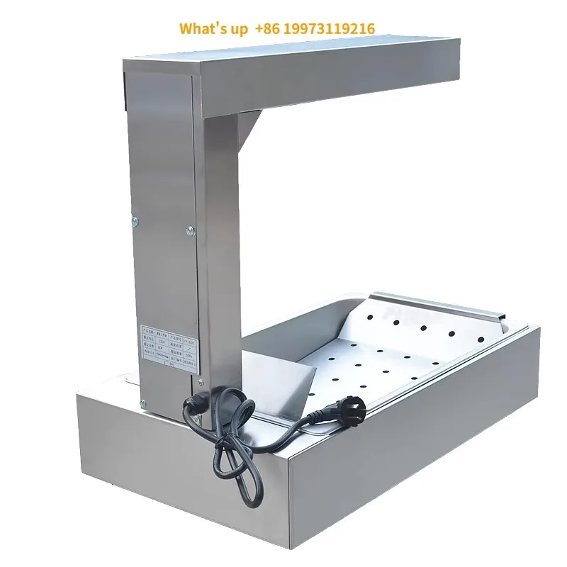 2026 Hot Sale Snacks Machine Counter Top Food Display Chips Warmer /French Fries Warmer