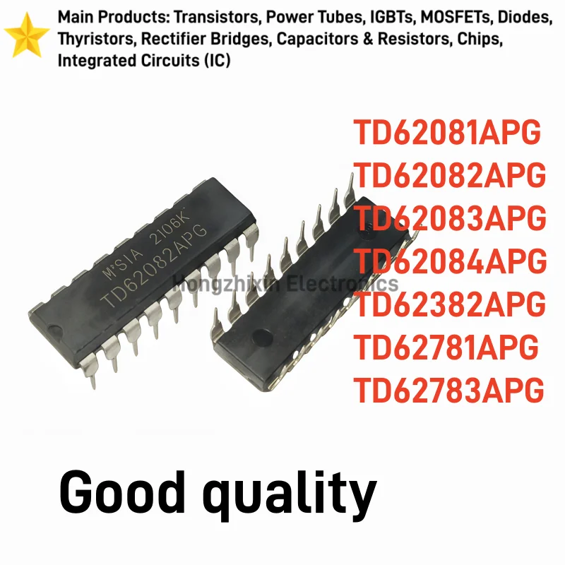 10PCS NEW TD62081APG TD62082APG TD62083APG TD62084APG TD62382APG TD62781APG TD62783APG DIP