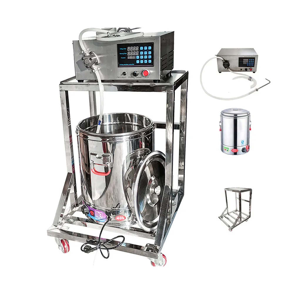 Semi Automatic Electric Wax Melting And Filling Machine Melting Tank Wax Candle Making Machines