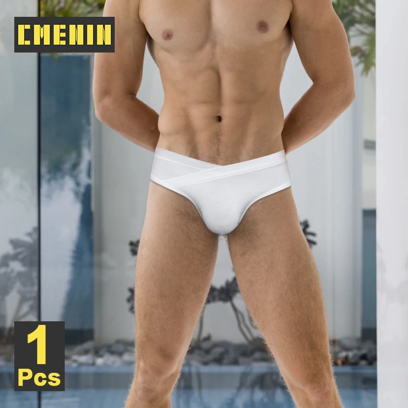 

1Pcs Soft Modal Men Underwear Breathable Nude Feeling Men's Underpants Briefs Sexy Large Crotch Pouch Mens Panties Gay Man Brief