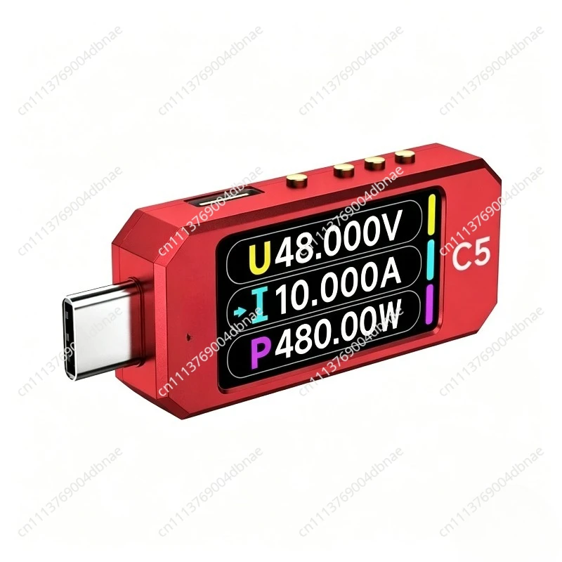 C5 red 20bit detector USB voltage and current meter 28V PD3.1 fusion fast charging UFS EPR