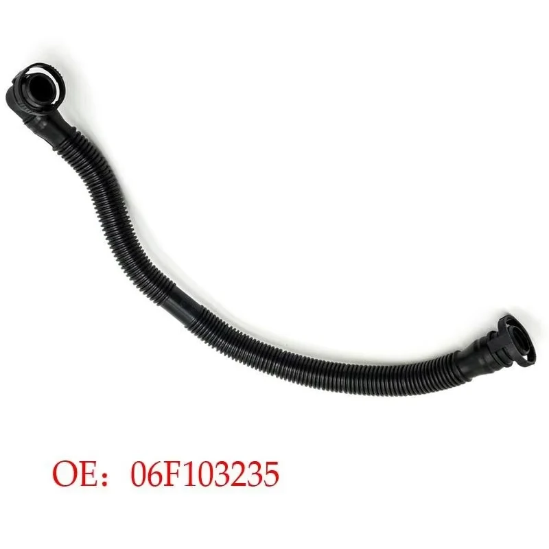 

1Pc For VW Audi 2.0 TFSI - PCV Crankcase Breather Valve Vent Hose Pipe 06F103235 B Car Parts