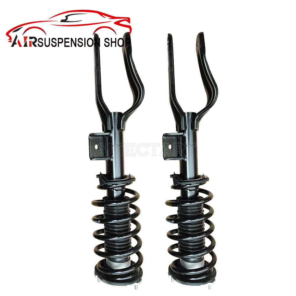 

For Tesla 2017-2021 Model 3 2PCS Front Left + Right Air Shock Strut Assembly Coil AWD 4WD 1044363-00-F 1044368-00-F