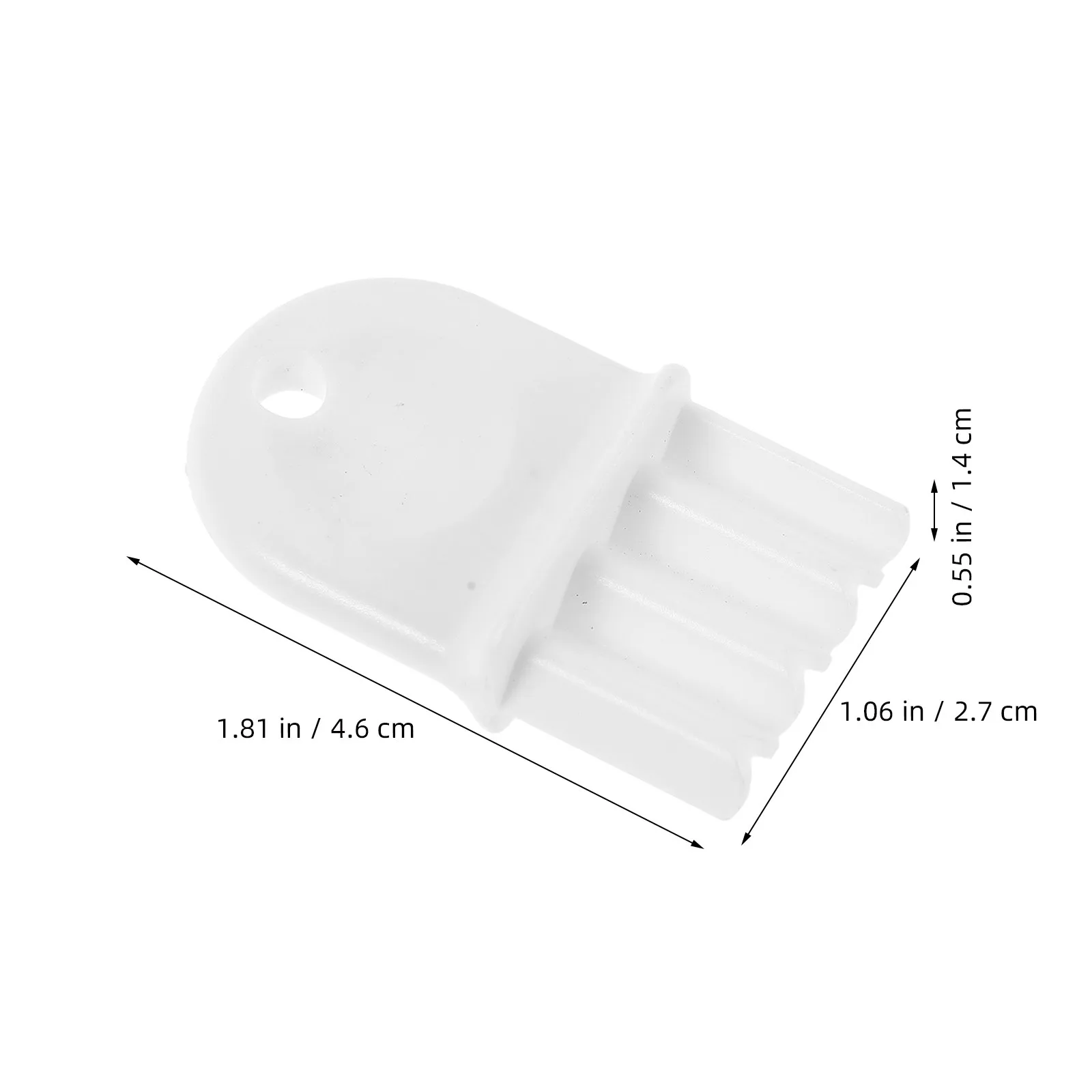 10Pcs Paper Towel Dispenser Key Plastic Replacement Tool for Commercial Bathroom Napkin Holder Toilet Roll Dispenser Key
