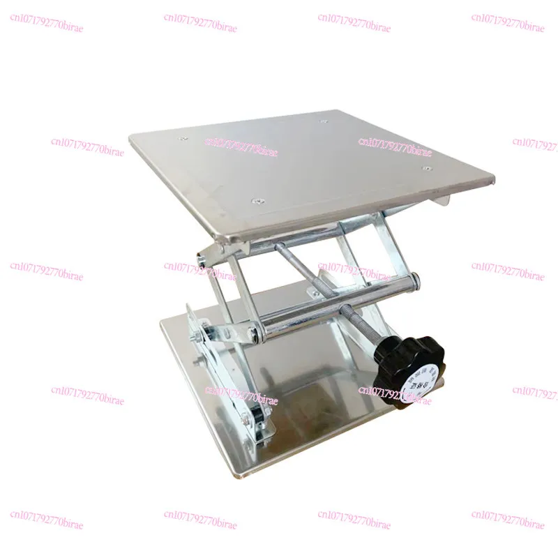 Small Manual Table Level  Platform Stainless Steel Garbage Disposal Lifting Bracket