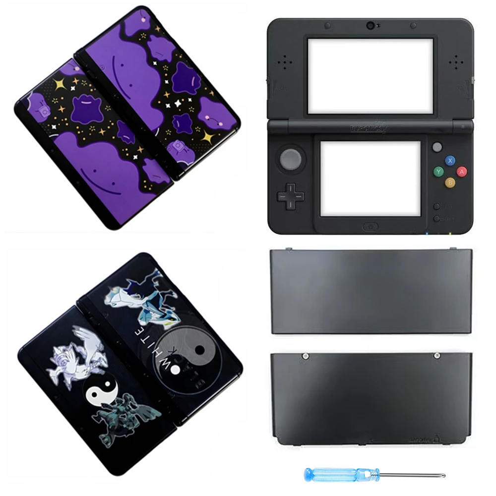 High Quality Front & Back Housing Shell Cover Faceplate Repair Parts for Nintendo New 3DS ONLY