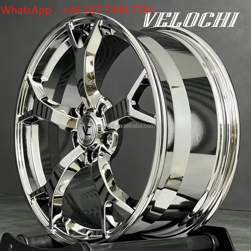 VLC Deep Concave 1Piece Forged Wheels 18 19 20 21 Inch 5x114.3 5x112 5x120 Chrome Car Wheels for Q50 Q60 G37 G35 G25