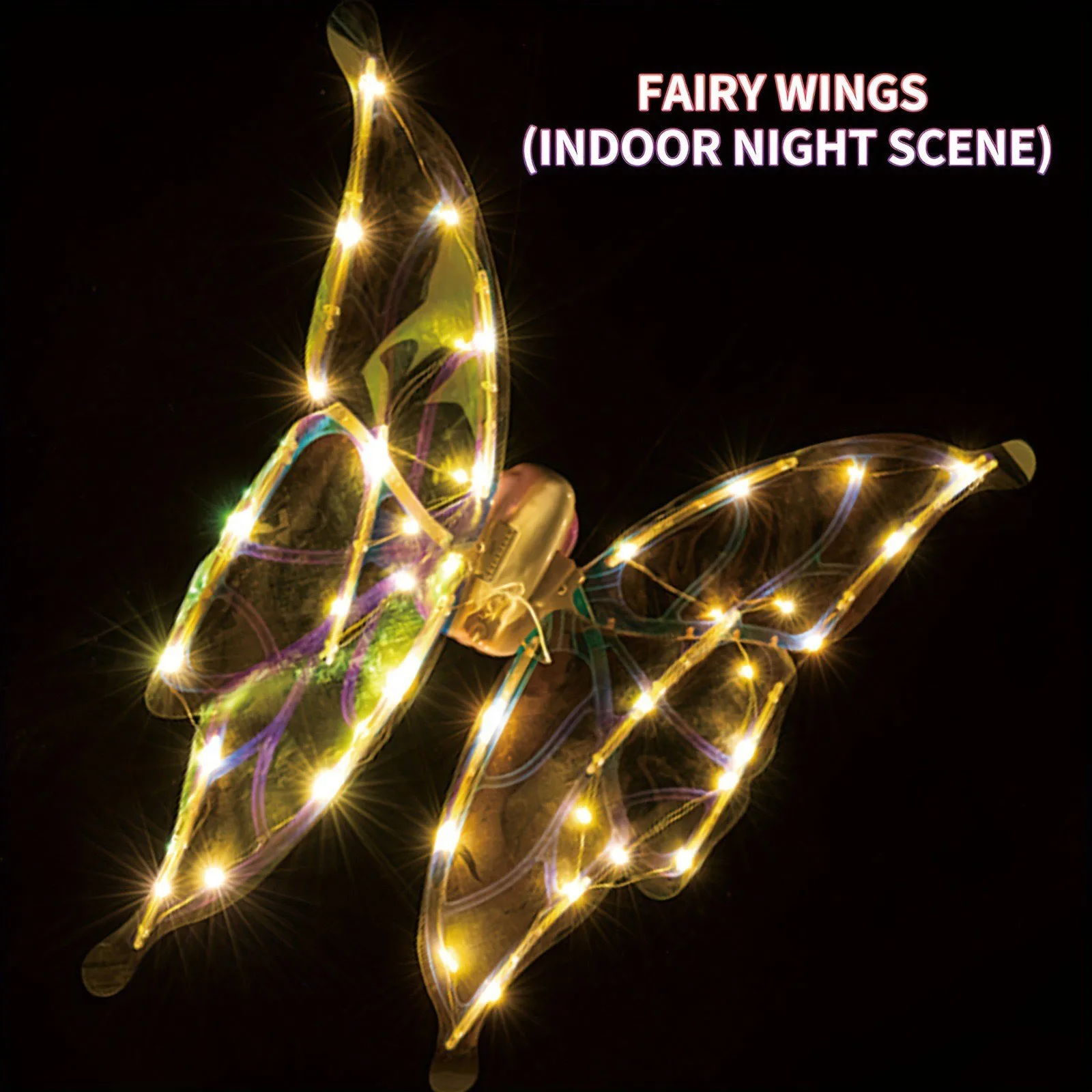 Children's Electric Butterfly , A Birthday Gift For Children，Luminous Butterfly  For Girls - LED  Toy With Flapping  Music