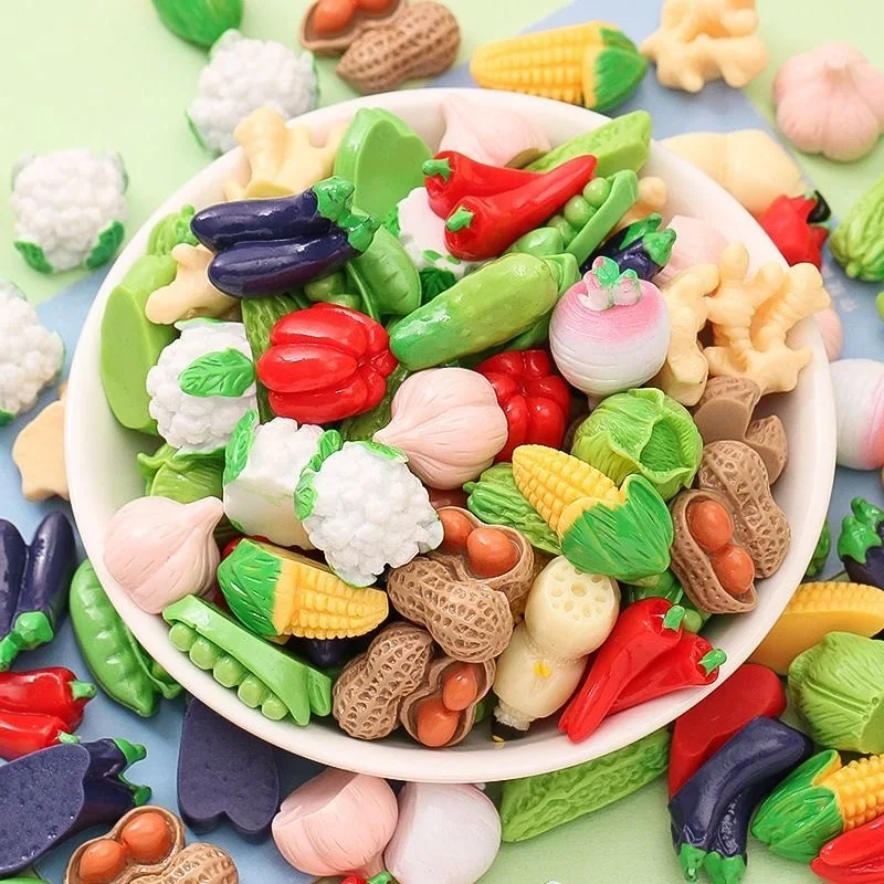 Mini jouets de fruits, jouets de légumes, Mini modèles alimentaires, enfants de la maternelle, Mini jouets de décoration de la maison
