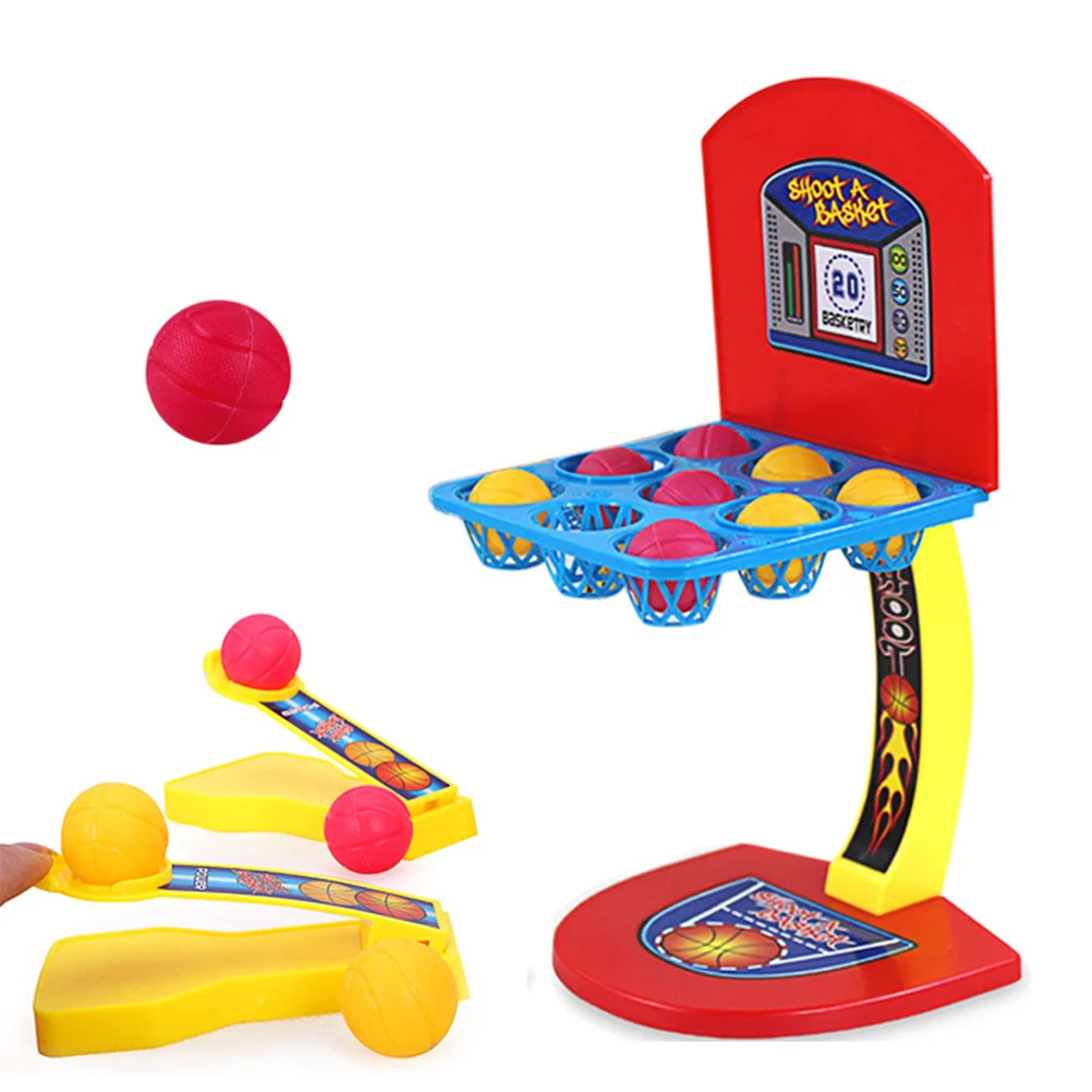 Nieuwe Mini Tafelblad Vinger Shooter Speelgoed Basketbal Spel Desktop Tafel Basketbal Games Leuk Sport Speelgoed Voor Kinderen Educatief Speelgoed