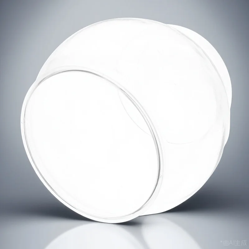 

Desktop Landscape Fish Tank Transparent Round Plastic Aquarium For Home Office Decor Small Fish Bowl Portable Anti-Fall