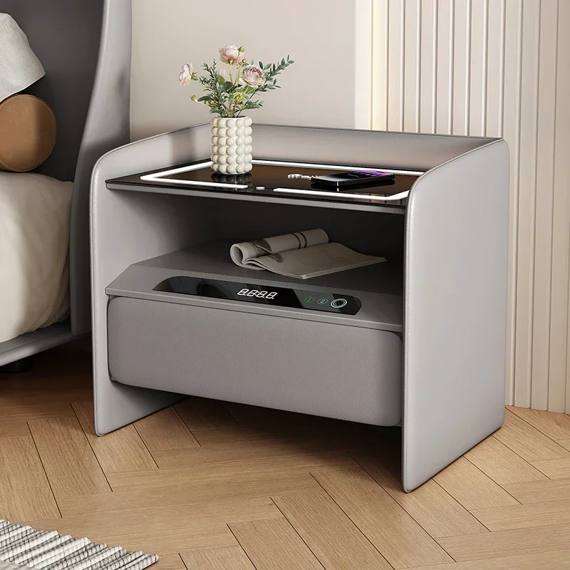 

headboards table Organizers Luxury Italian Narrow Makeup Bedside Table Center Aesthetic Table De Chevet Home Furnitures