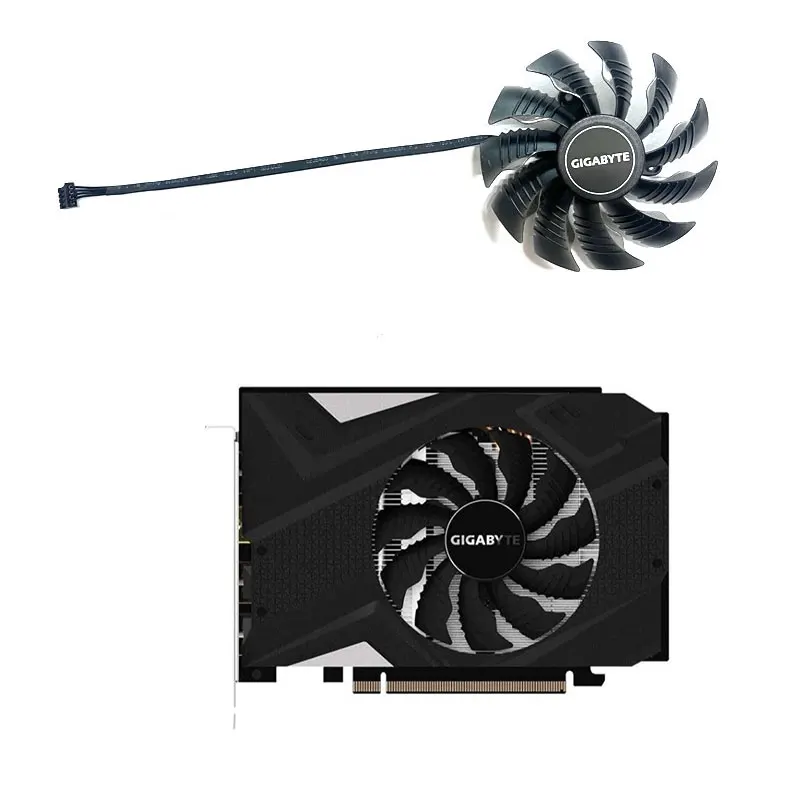 1 fan 87MM 4PIN GIGABYTE Gigabyte GTX1660ti 1660 1660S MiniITX graphics card fan T129215SU