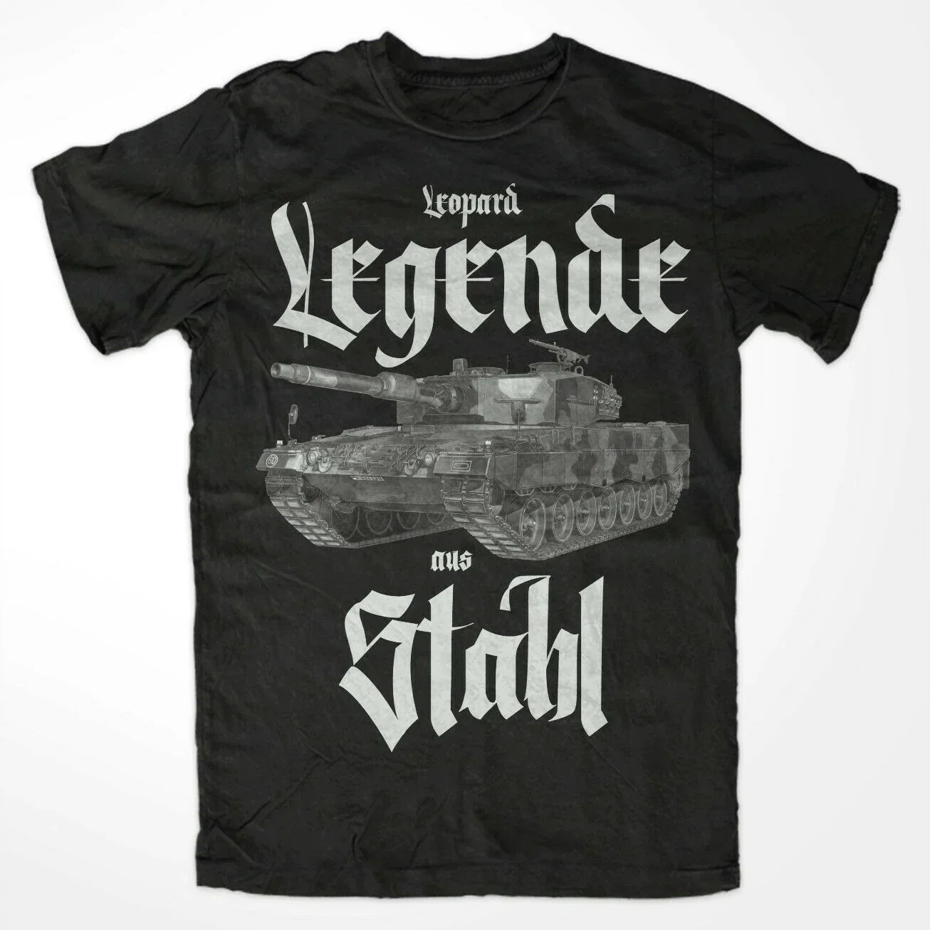 

Legend of Steel. Bundeswehr Tactical Leopard Tank T Shirt. Short Sleeve 100% Cotton Casual T-shirts Loose Top Size S-3XL
