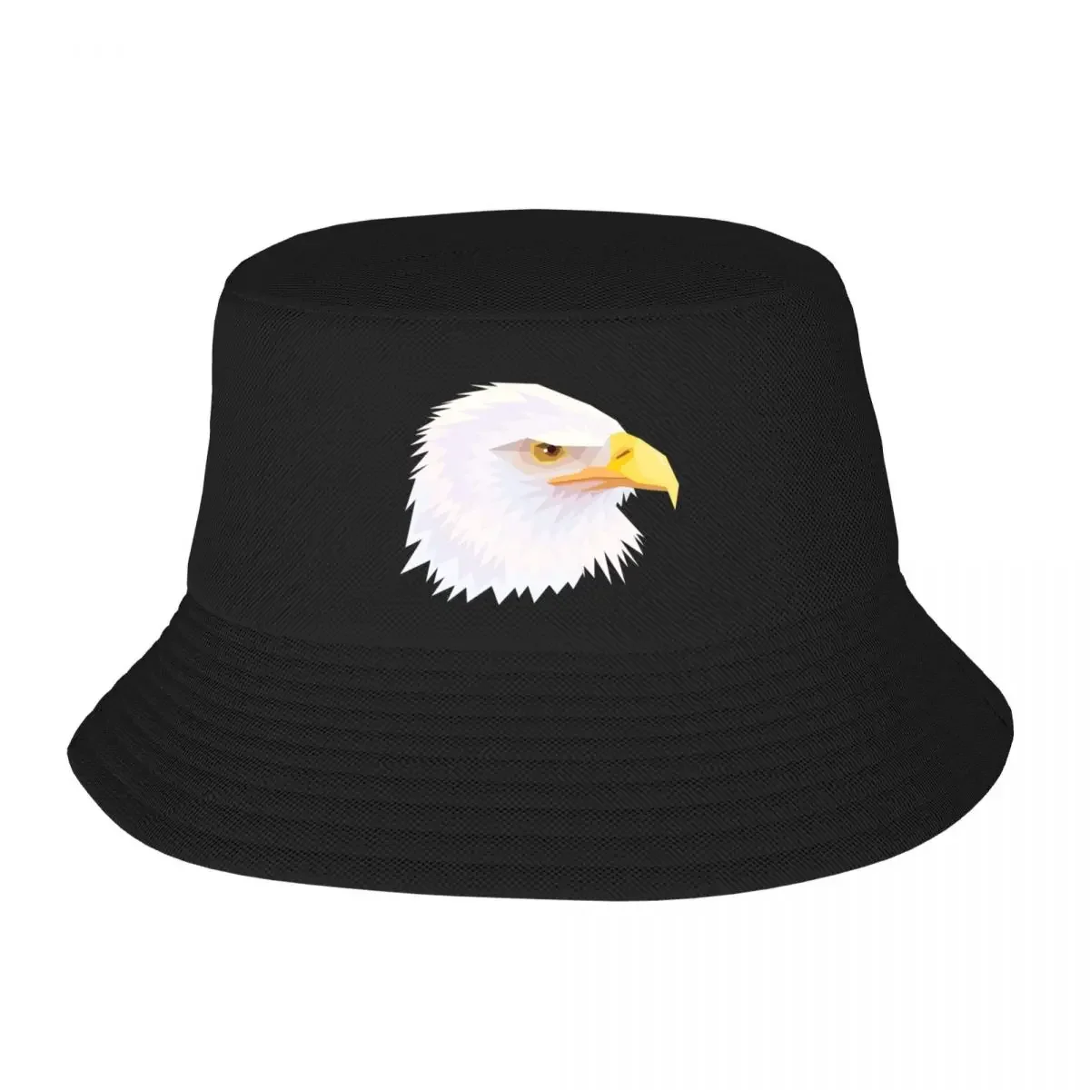 Low Poly Bald Eagle Bucket Hat Hat Beach cute New In Hat |-F-| For Women 2024 Men's