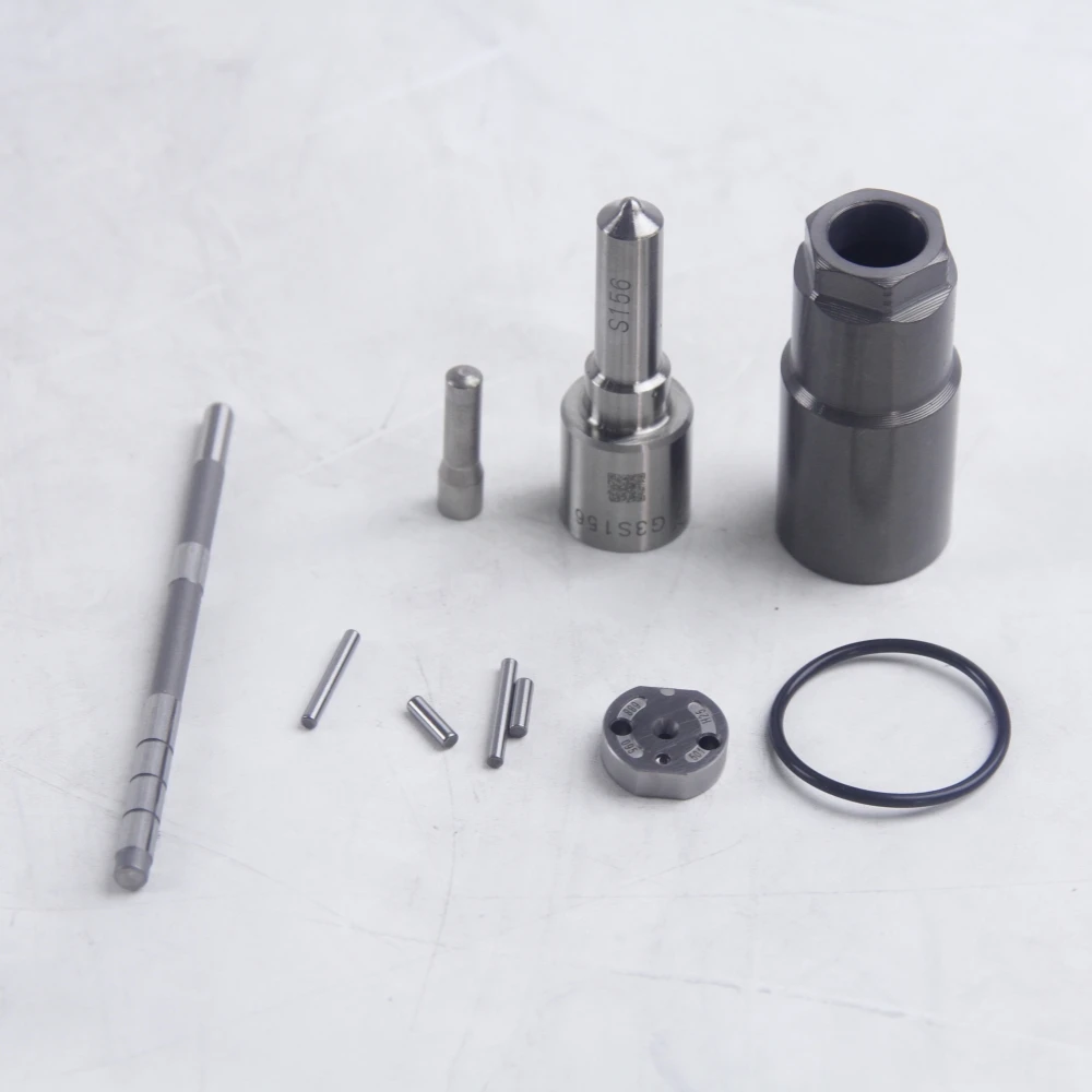 HP DIESEL 6pcs/lot Repair kit for Denso Fuel injector 295050-3090,with nozzle,control valve,nozzle nut,valve shaft,o-rings,pins