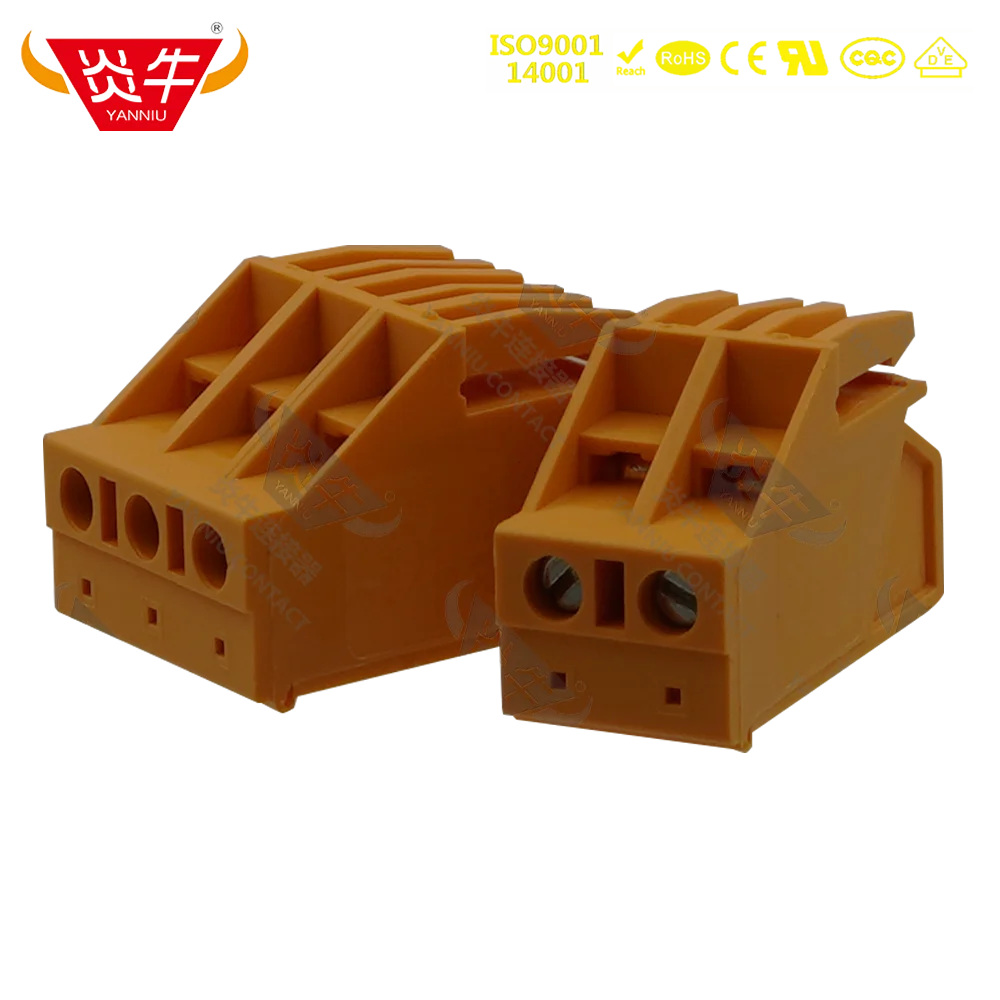 10Pcs PSCB4 7.5 2P 3P TRANSFORMER TEMINAL BLOCK TSCB4 7.5mm 2PIN 3PIN PHOENIX CONTACT DEGSON KEFA YANNIU