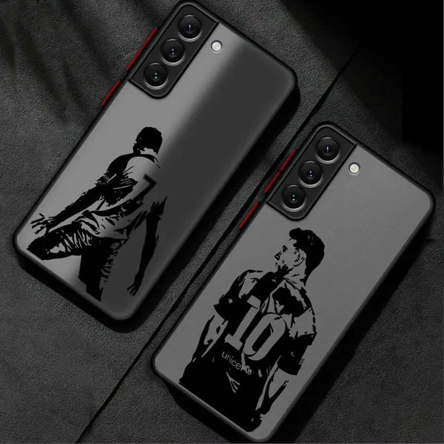 Spuerstar CCR7-M-messi for Samsung Galaxy A31 A51 A71 A21s A52s A05 A06 A05s A50 A70 Note 10 Plus 20 Ultra 8 9 Phone Case Cover