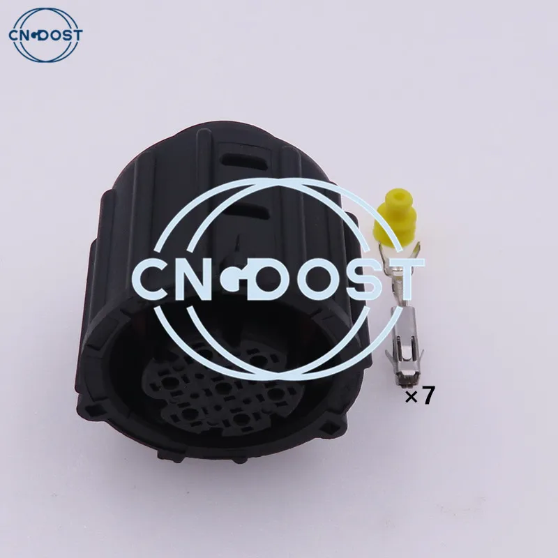 1 Set 7 Pin 1.5 Series AC Assembly Automotive Pressure Sensor Wire Connector Car Oil Exploration Railway Round Waterproof Socket