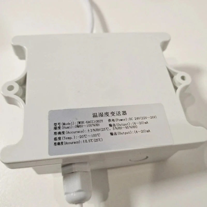 Transmitter 4~ 20mA, flange mounted 10 meters wire,