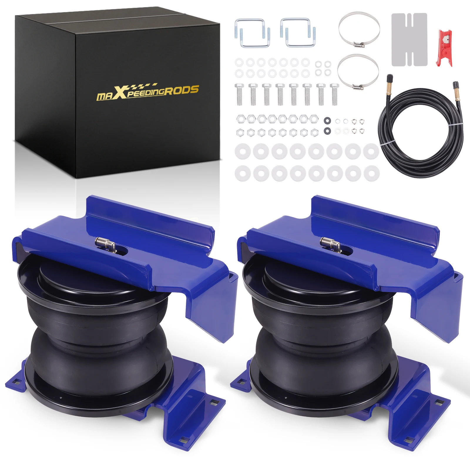 MaXpeedingrods Air Suspension Spring Kit 7500lbs for Ford F-550 Commercial Chassis 1994-2025