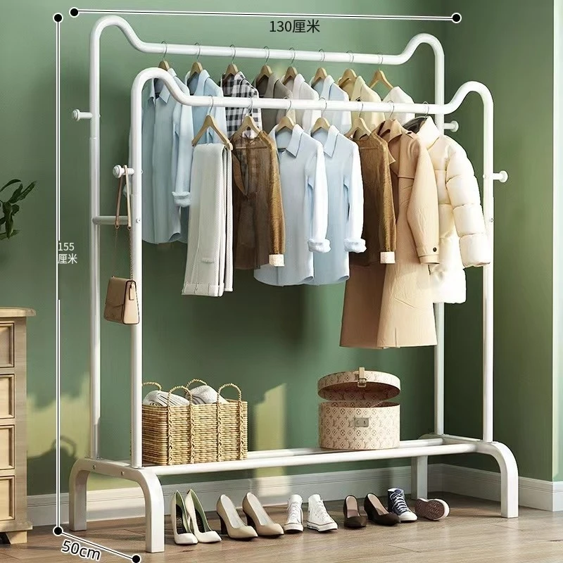 رف الملابس القط الأذن الكربون الصلب صندوق تخزين ملابس شماعات شماعات معدنية عرض أثاث غرفة المعيشة التخزين المنظم الحديثة 50