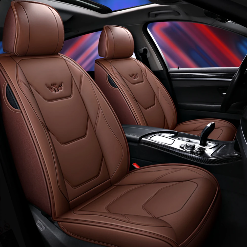 1PCS PU Leather Car Seat Covers For Seat Tarraco Arona Ateca Ibiza Toledo Mii Leon Arosa Exeo ST FR Auto Accessories