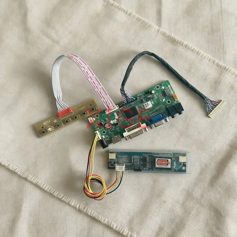 

Screen Controller Board Fit LTN170CT01 LQ170M1LA LP154WU2 LTN154CT02 30 Pin LVDS 1920x1200 VGA DVI HDMI 2-CCFL 1920*1200 Kit DIY