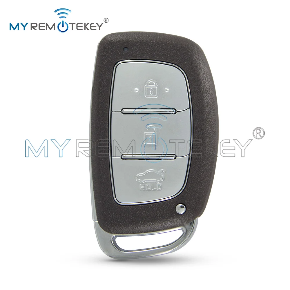 REMTEKEY Smart Key Shell Case 3 Button(Trunk) for 2016 2017 2018 Hyundai Sonata Elantra(No Battery Holder)