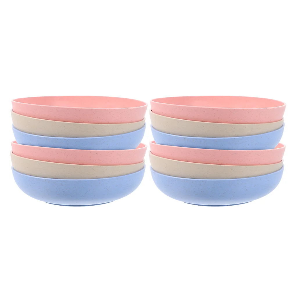 

12Pcs Cat Food Bowls Shallow Kitten Dishes PP Material Durable Practical Design for Wet Dry Food Easy Cleaning