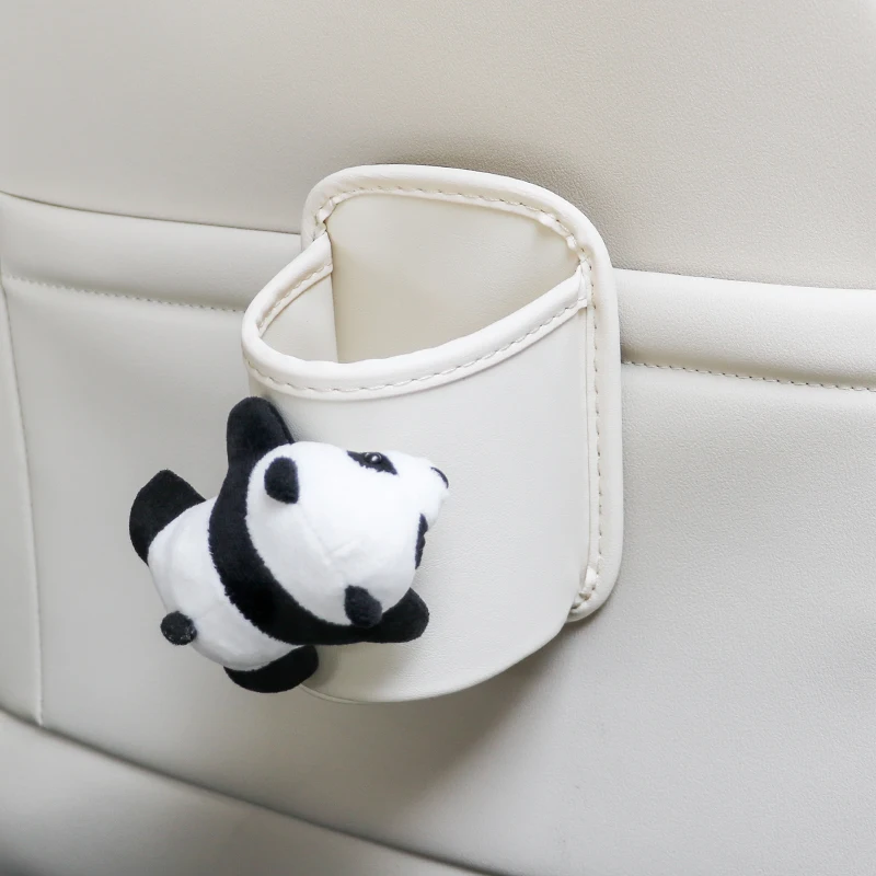 

Car Special Seat Back Cartoon Cute Water Cup Storage Hanging Bucket Car Coffee Rack for 21-24 ORA Funky Cat