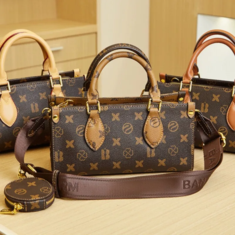 Damska torebka damska bani nowa torebka wysokiej klasy designerska w stylu Vintage szeroka torba na pasku typu Crossbody na ramię