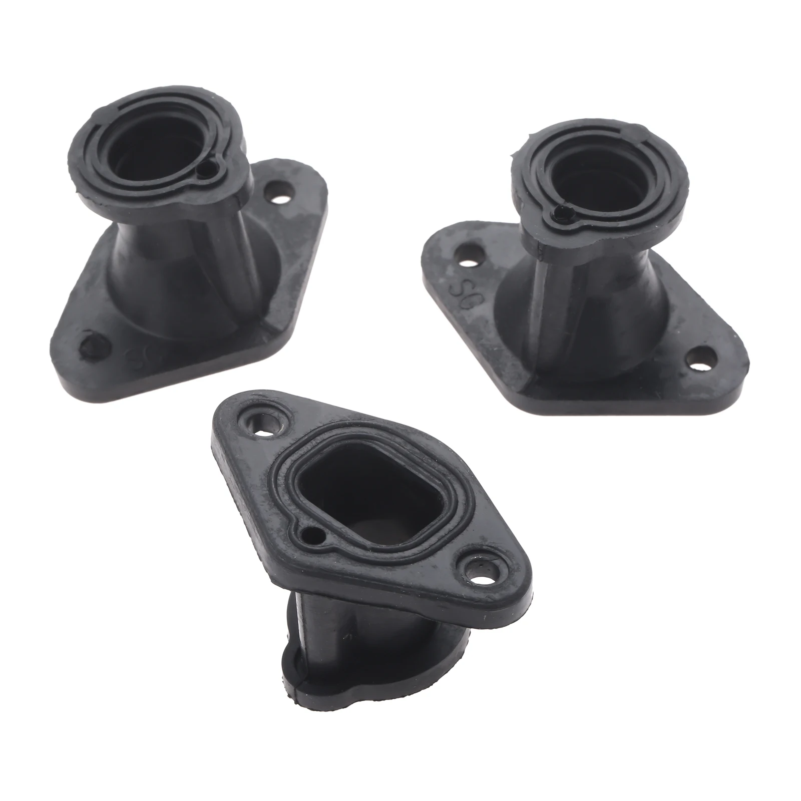 3 Pcs Chainsaw Intake Manifold Boot for Chainsaw 2500 25CC Chinese Chainsaws Zenoah Komatsu G2500 Gas Small Chainsaw Parts