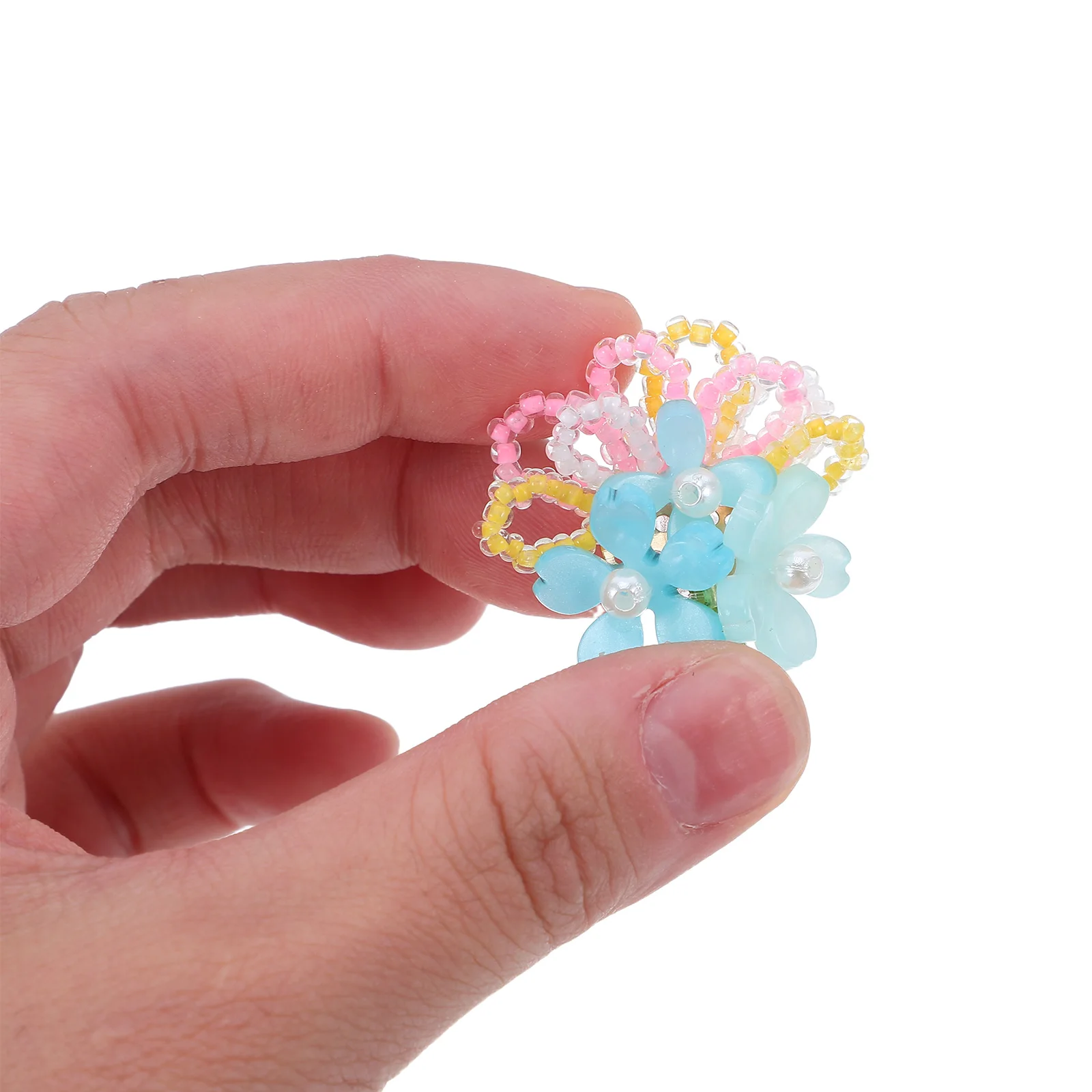

10 Pcs Crystal Shoe Flower Set Shoes Embellishment Cute Buckles Accessories Elegant Plastics Decorative